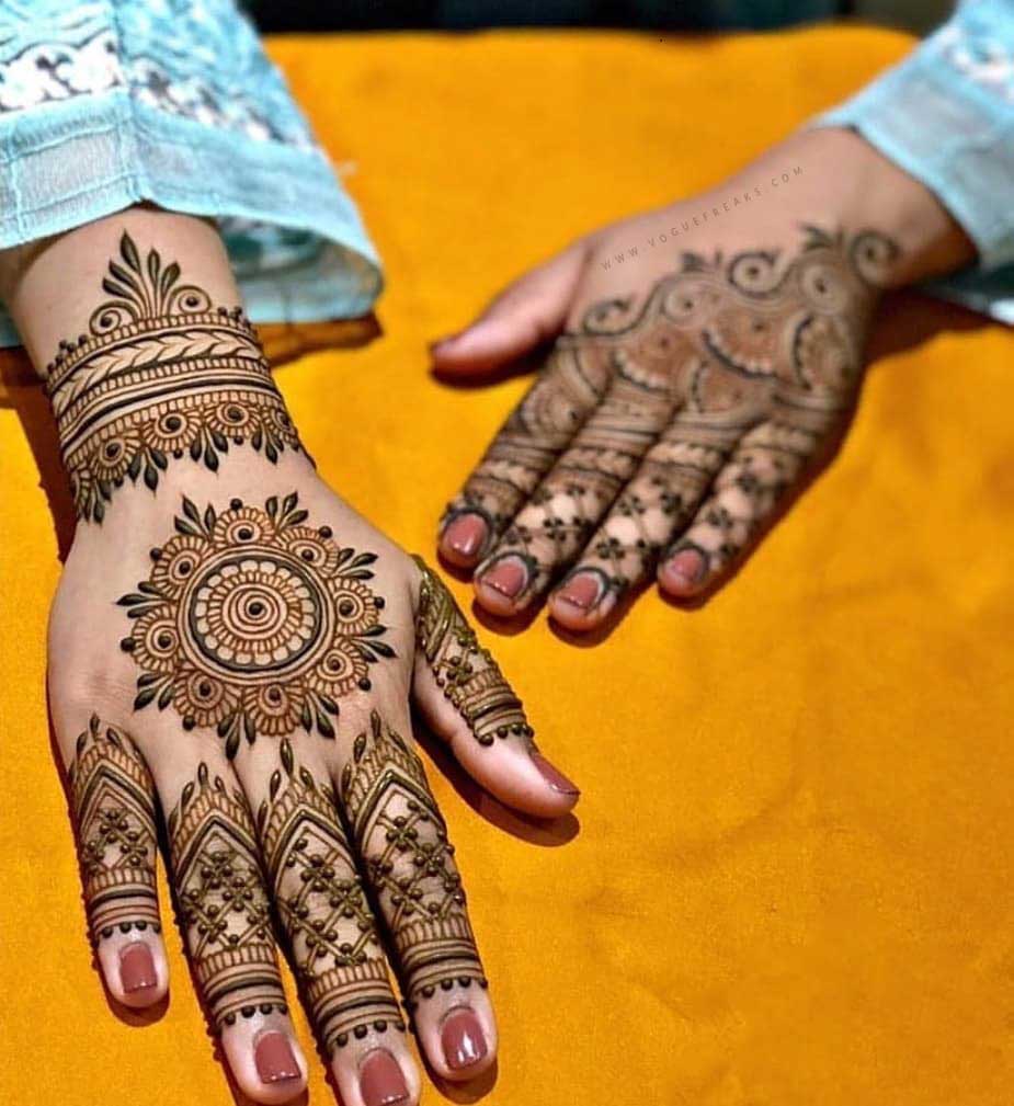 modern mehndi design