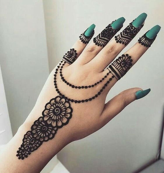 Latest Mehndi Designs For Wedding Parties